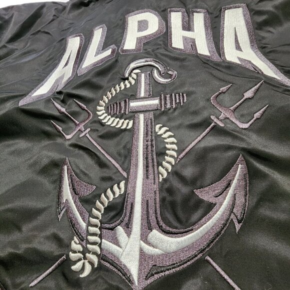 Alpha Industries Men's CWU‎ 36P MOD Slim Fit Size Large Black - Picture 10 of 16